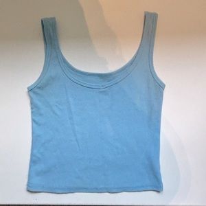 John‎ Galt blue tank